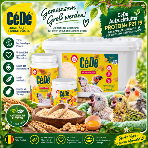 CéDé Handaufzuchtfutter Energy+ P19-F15  200 gr.