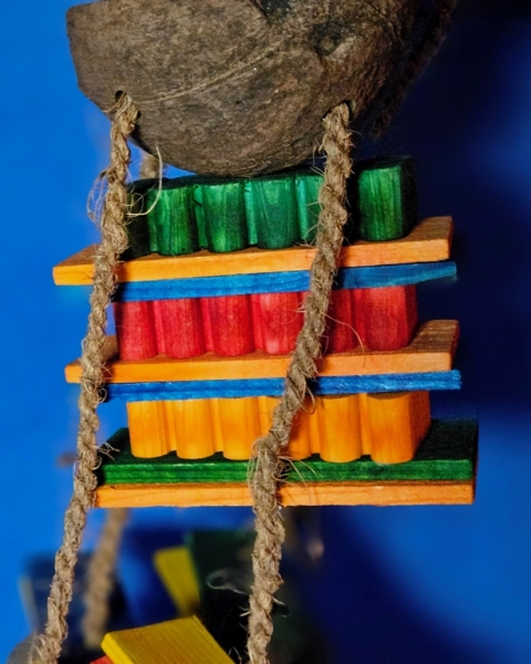 Coco - Rocco  Cocos - Holz Länge ca. 60 x 20 cm