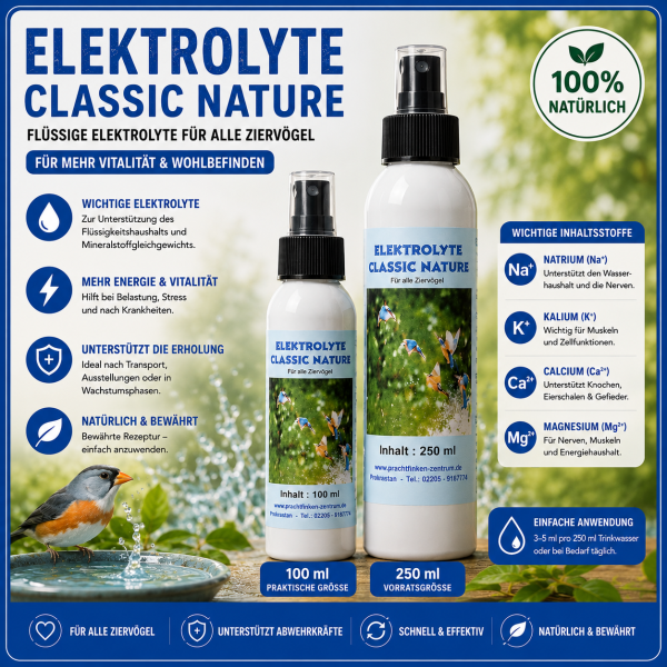 Elektrolyte - Spray   Classic - Nature  100 ml