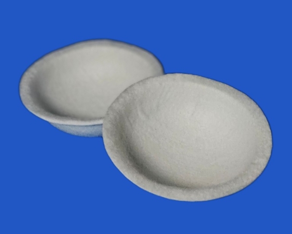 Insertion felt white 10 cm