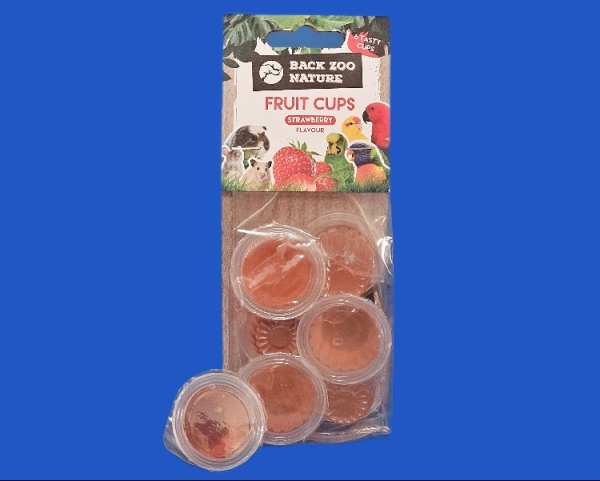 Back Zoo Nature  Frucht - Cups  6 er Erdbeere