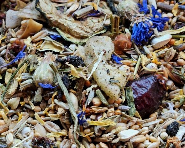 Klein & Großsittich  Blüten - Früchte 1000 gr.