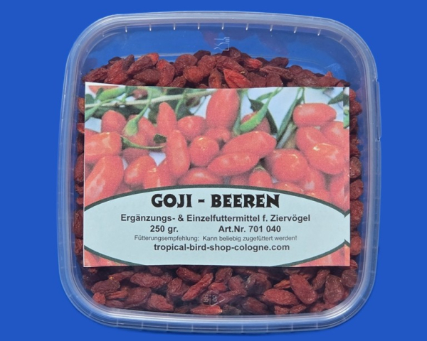 Goji - Beeren   naturgetrocknet  250 gr.