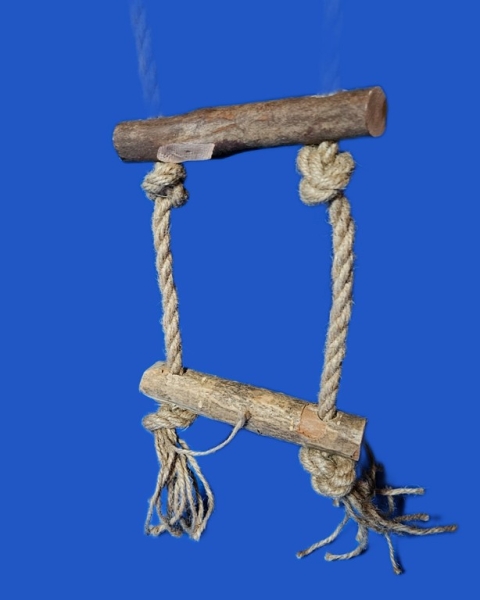 Natural Living Strickleiter  3 Sprossen  40 cm