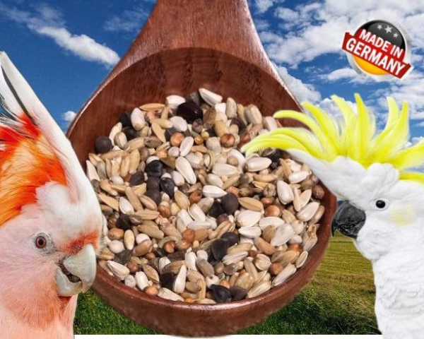 Kakadu-Papageien Light & Senior - Mix    1000 gr.