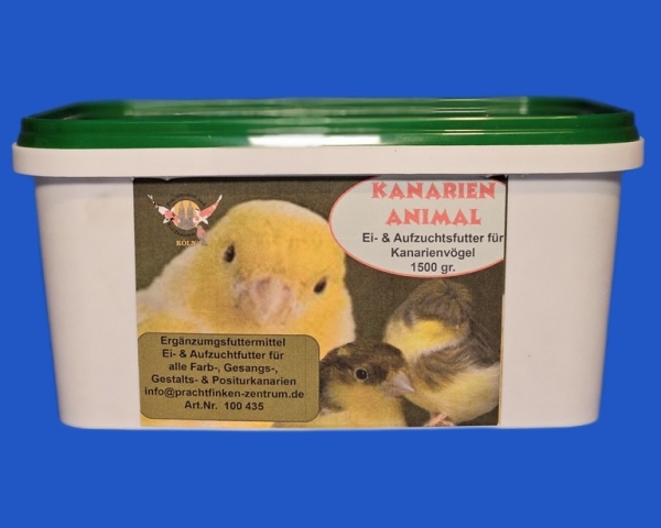 Kanarien - Animal     Ei & Aufzuchtfutter  1500 gr.