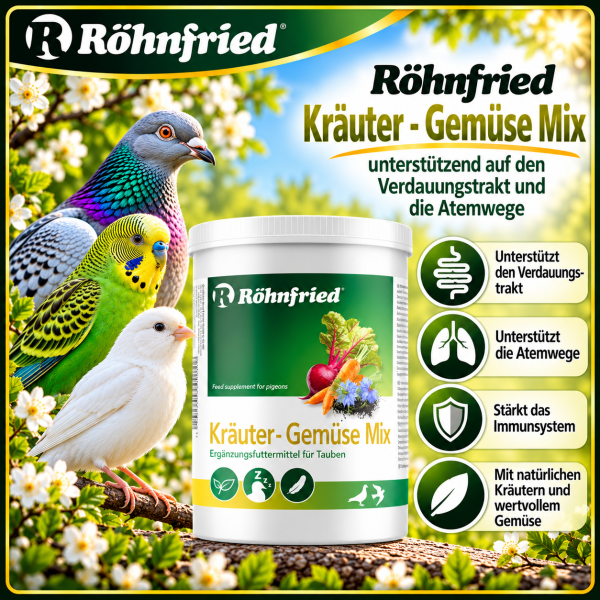 Kräuter Gemüse Mix  500 gr.