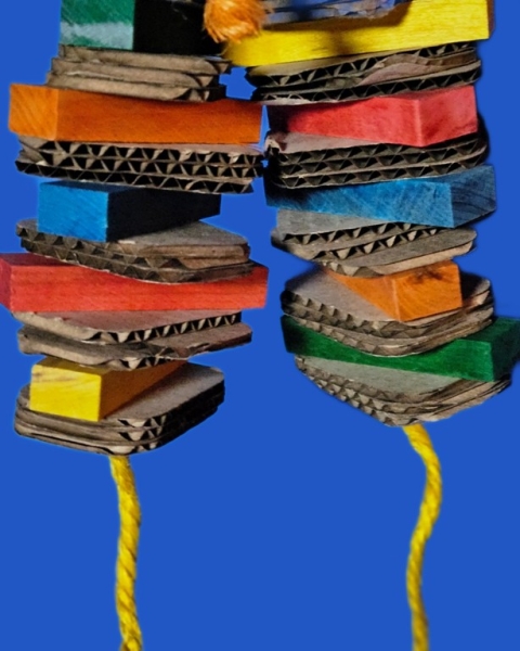 King - Charles  Doppel - Shredder  Länge ca. 50 cm