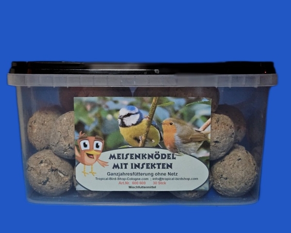 Meisenfutterknödel mit Insektenprotein 30 er Frische Eimer