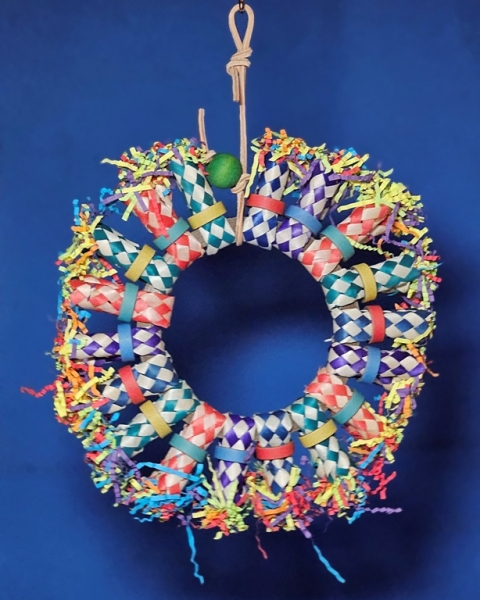 Crinkle - Fun - Sun Sittich - Sonne  Maße 30 x 30 cm