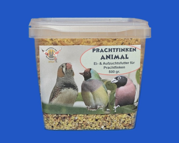 Prachtfink.- Animal   Ei & Aufzuchtfutter  500 gr.