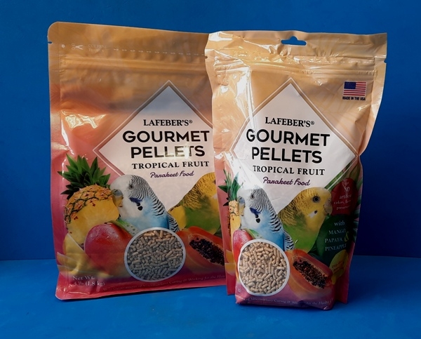 Sittich - Pellets Tropenfrucht  Lafeber  567 gr.