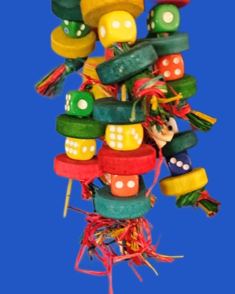 Slices & Dices Knobelbecher Länge ca. 30 cm