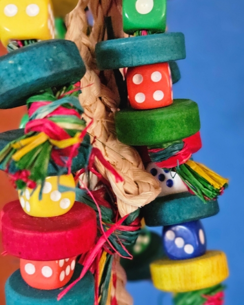 Slices & Dices Knobelbecher Länge ca. 30 cm