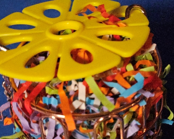 Stainless - Steel Shredder - Playing  ca.  25.x 9 x 9 cm