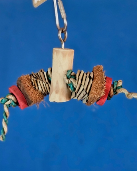 Twin - Tony small Cocos - Sisal - Holz Länge ca. 14 cm