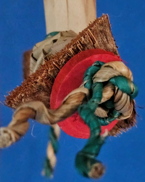 Twin - Tony small Cocos - Sisal - Holz Länge ca. 14 cm