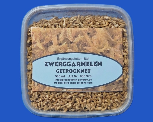 Zwerggarnelen   getrocknet - Dose   500 ml