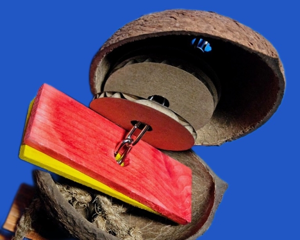 Coco - Rocco  Cocos - Holz Länge ca. 60 x 20 cm