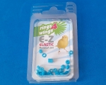Rings 4 Wings  Elastische Ringe hellblau 3,0 mm