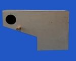 Ablauf - Nistkasten viele  Großsittiche    44 x 37 x 24,5 cm