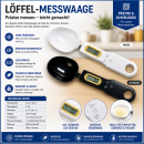 Löffel - Messwaage  digital schwarz