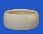 Tontrog - beige   glasierter - Napf   750 ml