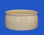 Tontrog - beige  glasierter - Napf   500 ml